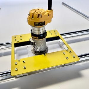 Sanie de Frezat Profesională / Sistem Router Sled – 1500×1200 mm