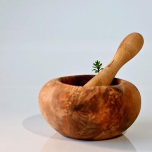 Mojar din lemn de măslin – 16 cm