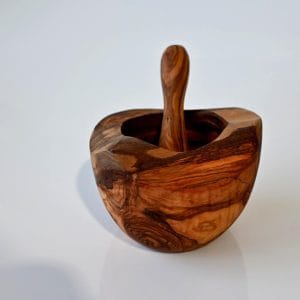 Mojar din lemn de măslin – 14 cm
