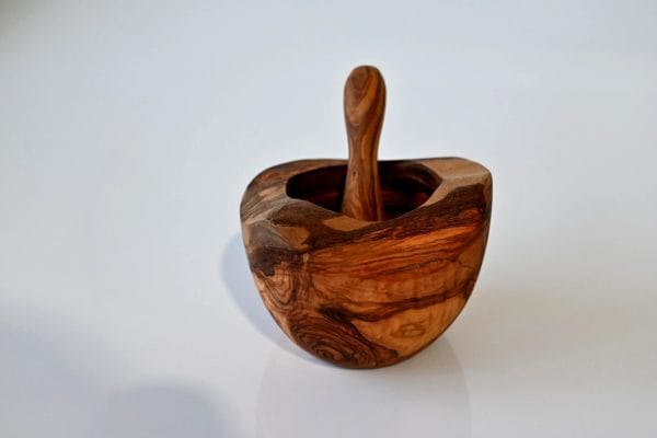 Mojar din lemn de măslin – 14 cm