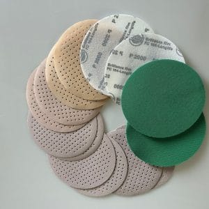 Kit discuri abrazive – 140 bucăți  150 mm Velcro